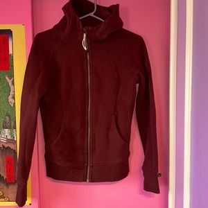 Lululemon Zip Up Hoodie Brown